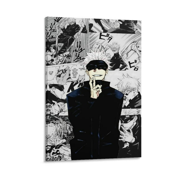 Prints Jjk Japanese Anime Comic Poster (3) Print Photo Art Painting Canvas Poster Home Decorative Bedroom Modern Decor Posters Gifts 20x30inch(50x75cm)