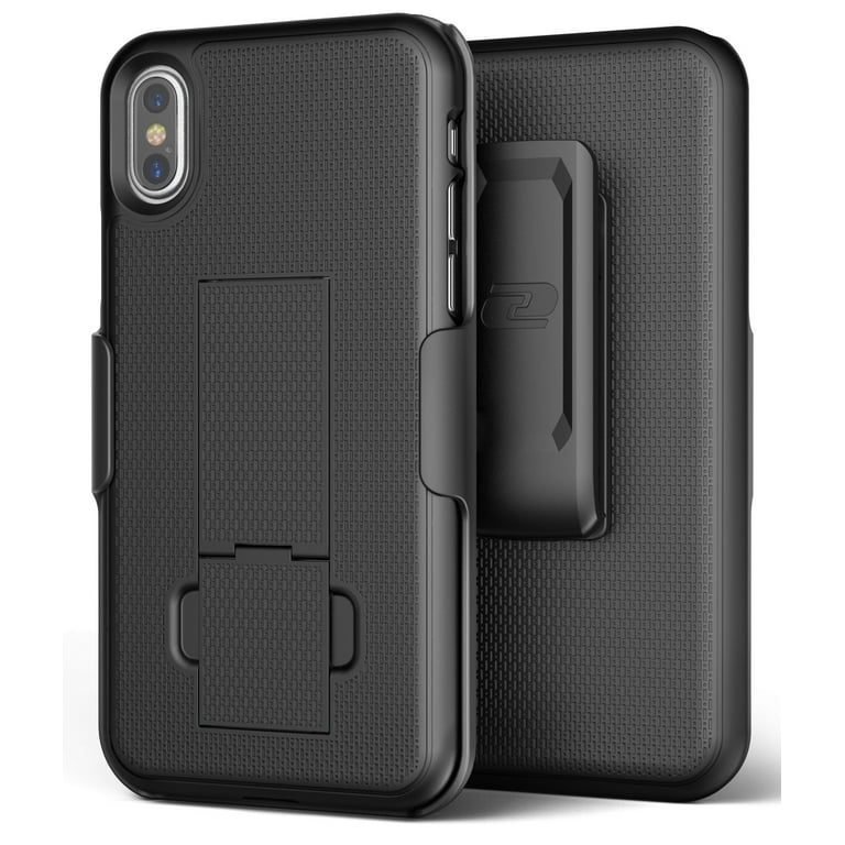 Apple iPhone XS Max Belt Clip Case with Slim Fit Holster Clip DuraClip