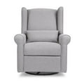 thumbnail image 6 of DaVinci Hayden Recliner and Swivel Glider in Misty Grey, 6 of 10
