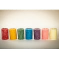 thumbnail image 4 of BeeTheLight Beeswax Pillar Candle - 100% Pure Bees Wax - Choose Your Size and Color - 24 Hour Burn Time - 2x3 - Unscented - Natural Light Honey Scent (Pink Sunset, Small), 4 of 7