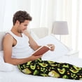 thumbnail image 5 of Sikiie Avocado Toast Pajama Pants Men, PJ Bottoms, Sleep & Lounge Pants-XX-Large, 5 of 6