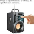 thumbnail image 6 of Bluetooth Speaker, Portable Speakers with Subwoofer Wireless Stereo Sound Bass Outdoor Party Speaker Support Remote Control FM Radio for Home, Indoor, Travel, Camping, 6 of 10