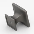thumbnail image 2 of GlideRite 1-1/4 in. Square Twisted Drawer Cabinet Knob, Graphite Gray - 5865-GPH, 25 Pack, 2 of 4