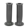 thumbnail image 4 of Pair of 25/28mm 1in TPU Motorcycle Hand Grip Gray Modified Handlebar, 4 of 5