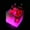 Hot Pink, variant on Storage Rack,Ice Bucket With LED Ice Bucket, Double Layer, For Beer, Summer Cooling