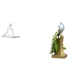 thumbnail image 1 of Estatua De Pavo Real Con Pensamiento Abstracto Creativo, Figura Decorativa, Escultura Animal única, Adorno De Escritorio Para La Entrada, Dormitorio, Mesa, Centro De Mesa, Regalo De, 1 of 8