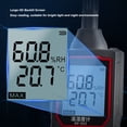 thumbnail image 3 of Temperature Humidity Detector, Threshold Alarm 0-60 degrees Celsius  0-99%RH Digital Hygrothermograph Multifunctional  for Home Room, 3 of 7