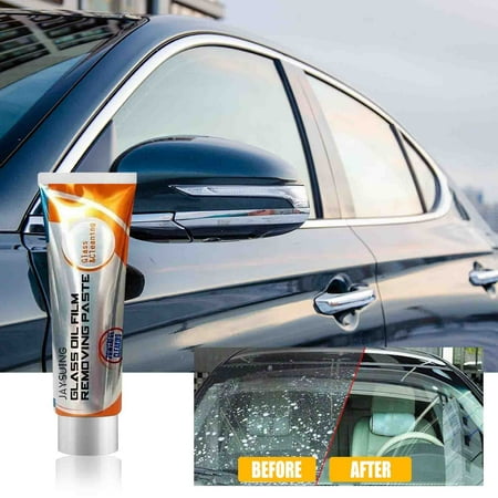 

Glass Oil Film Removing Paste. Dissolve Stains Remove Slightly Etched Water Stains And Oil Film On Glass And Improve Transparency 50g