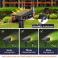 thumbnail image 4 of Focos solares para paisaje LEREKAM 40 LED IP65 a prueba de agua, 4 of 6