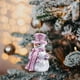 thumbnail image 5 of Christmas Tree Snowman Christmas Decoration Acrylic Hanging Pendant Decoration Backpack Pendant Decoration, 5 of 6