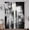 Black and Grey White, variant on St. Patricks Day Curtains for Living Room Green Shamrock Clover Curtains 84 Inch Length 2 Panels Window Treatment Spring Bedroom Curtains Green Leaf Semi Sheer Curtain Farmhouse Room Decor