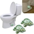 thumbnail image 1 of pstuiky Paquete de fundas para inodoro|fundas decorativas de cerámica para inodoro|tapones para inodoro|tapas de rosca para inodoro|fundas para inodoro con forma de tortuga marina, 1 of 7
