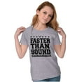 thumbnail image 4 of US Air Force USAF Faster Than Sound Women's T Shirt Ladies Tee Brisco Brands X, 4 of 5