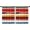 Colorful and Grey, variant on Blackout Kids Curtains,Brown and Grey Abstract Art Artwork Childrens Insulated Curtains Set Of 2,Bedroom Essentials,Toddler Room Decor 42x54in(106x137cm)