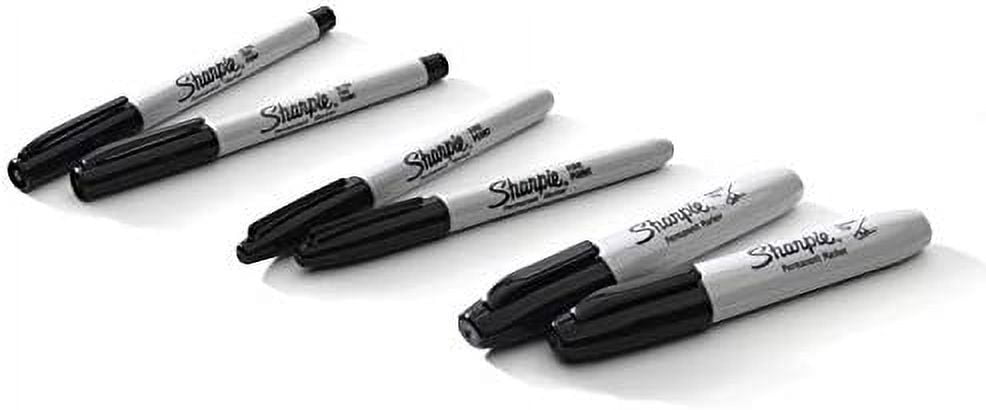 Chisel Tip Black Sharpie Markers (4 Pack) – The MCM Store