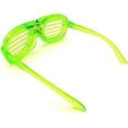 thumbnail image 2 of LINLIN Flashing LED EL Wire Glasses - Party Decorative Lighting Classic Gift Glow LED Light Up Party sunglasses, 2 of 9