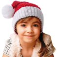 thumbnail image 1 of Gorro de Navidad para Niños Adepaton Gorro de Papá Noel Gorro de Punto de Esquí WMCH-414, 1 of 7