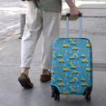 thumbnail image 3 of Cartoon Construction Vehicles Road Cones Luggage Cover Fashion Suitcase Cover Baggage Covers Fit 25-28 Inch Luggage (Go Travel), 3 of 5
