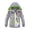 C10 Grey, variant on Boys Zipper Jacket Child Dinosaur Print Long Sleeve Hooded Coat Fashion Windproof Autumn Winter Kids Windbreaker Black Size 7-8 Years