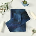 thumbnail image 5 of Dreamtimes Bath Towel Sets for Bathroom Hand Towels Fingertip Towels Night Sky Galaxy Stars 3 Piece Decorative Soft Cotton Absorbent, 5 of 6