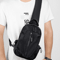 thumbnail image 4 of Mochila bandolera para hombres y mujeres, para senderismo, caminar, ciclismo, viajes, ciclismo, 4 of 5