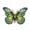 A, variant on 6 Pcs Metal Butterfly Wall Decor 6.5 Inch, 3D Butterfly Hanging Sculpture for Outdoor Garden Fence Patio Balcony, Spring Summer Home Art Decoration (F)