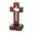 Flower bottom, variant on CIYISON Carved Walnut Wood Christian Hollow Crosses Altar Decoration Easters Home Decors