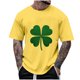thumbnail image 1 of Camiseta de Manga Corta Casual para Hombres con Blusa de Verano con Estampado, 1 of 4