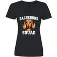 thumbnail image 3 of Inktastic Dog Dachshund Squad Women's V-Neck T-Shirt, 3 of 5