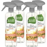 Seventh Generation All Purpose Cleaner, Fresh Morning Meadow Scent, 23 oz, 4 Pack