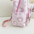thumbnail image 4 of Mochila de lona con dibujos animados para niños y niñas, Bolsa Escolar Kawaii de Hello Kitty, Kuromi Melody Cinnamoroll, 4 of 5