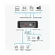 thumbnail image 2 of Bluetooth 5.0 Receptor/transmisor Adaptador Inalámbrico Lcd negro, 2 of 4