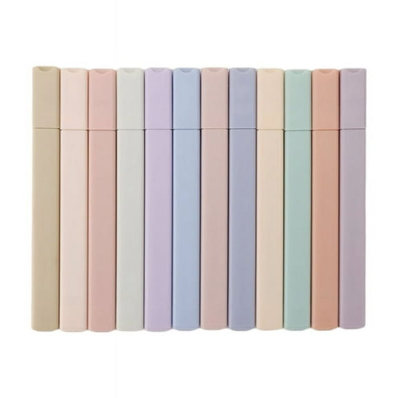 Aesthetic Highlighters Cute Assorted Colors Bible and Pens No Bleed with Soft Tip 12 Color