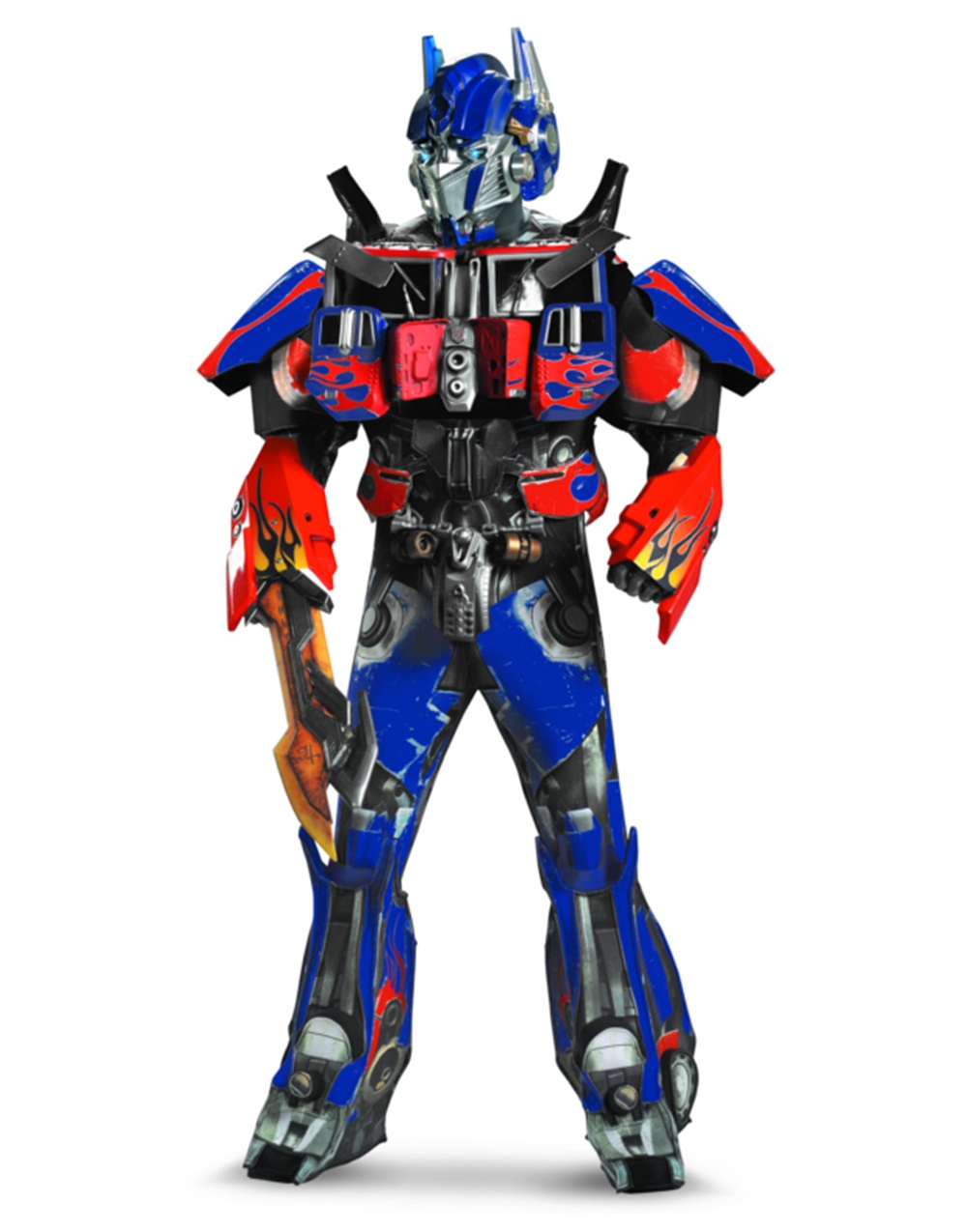 Disguise Mens Transformers Optimus Prime Rental Quality Costume - Size Large/X Large - image 2 of 2