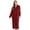 Buffalo Plaid Red, variant on Just Love Plush Zipper Lounger Robe 6811-10445-MNT-1X (Medium, Buffalo Plaid Red)