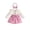 Z05-Purple, variant on Gerichy Baby Girl Fall Winter Clothes Set Newborn Romper Dresses Outfit Long Sleeve Knitted Romper Dress Sock Headband Outfits 0-18 Months