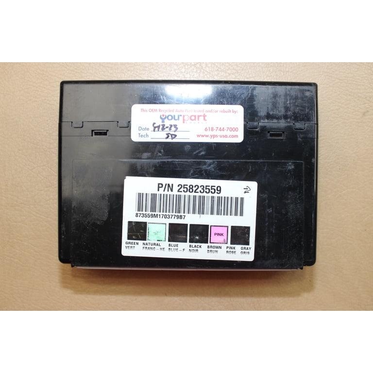 Bcm Module 03-07 EXPRESS VAN BODY CONTROL MODULE GM TBCM BCM 15116065 ...