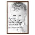 thumbnail image 2 of ArtToFrames 23x35 inch Walnut Picture Frame, Brown Wood Poster Frame (4096), 2 of 8
