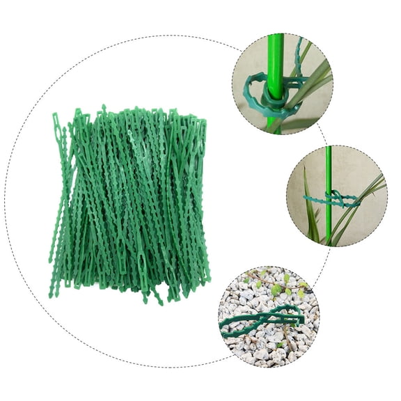 Worgeous 120 Pcs Green Plant Training Clips for Vines and Climbing Plants Support, Fixing Buckles for Garden and Home Use