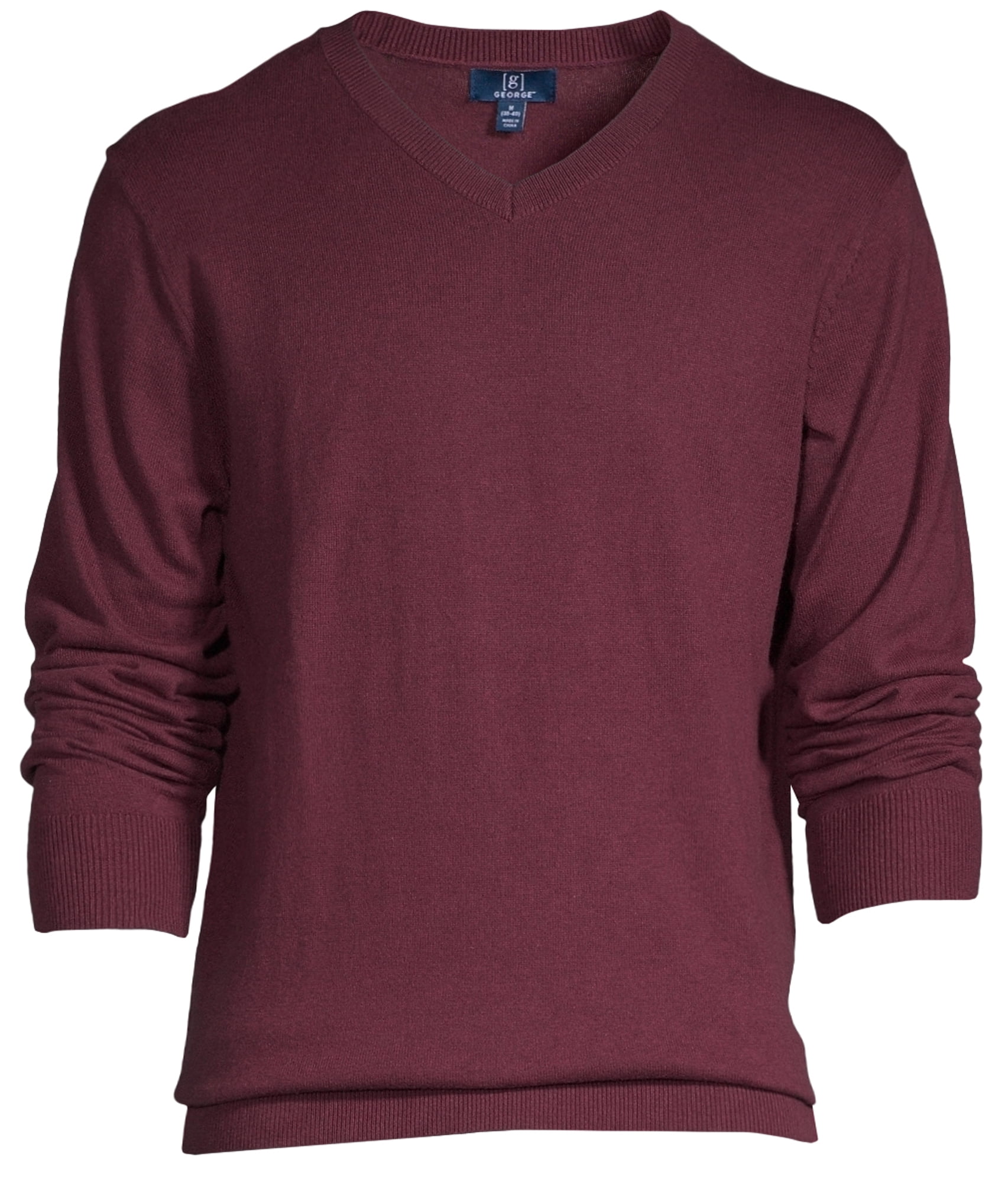 george v neck sweater