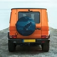 thumbnail image 6 of Goofa Lonely Night Wolf Pattern Universal Tire Cover for Jeep, SUV, Truck, and Trailer – Waterproof, UV-Resistant,Easy to Install, Fits 14"-17" Tires-16 inch, 6 of 6