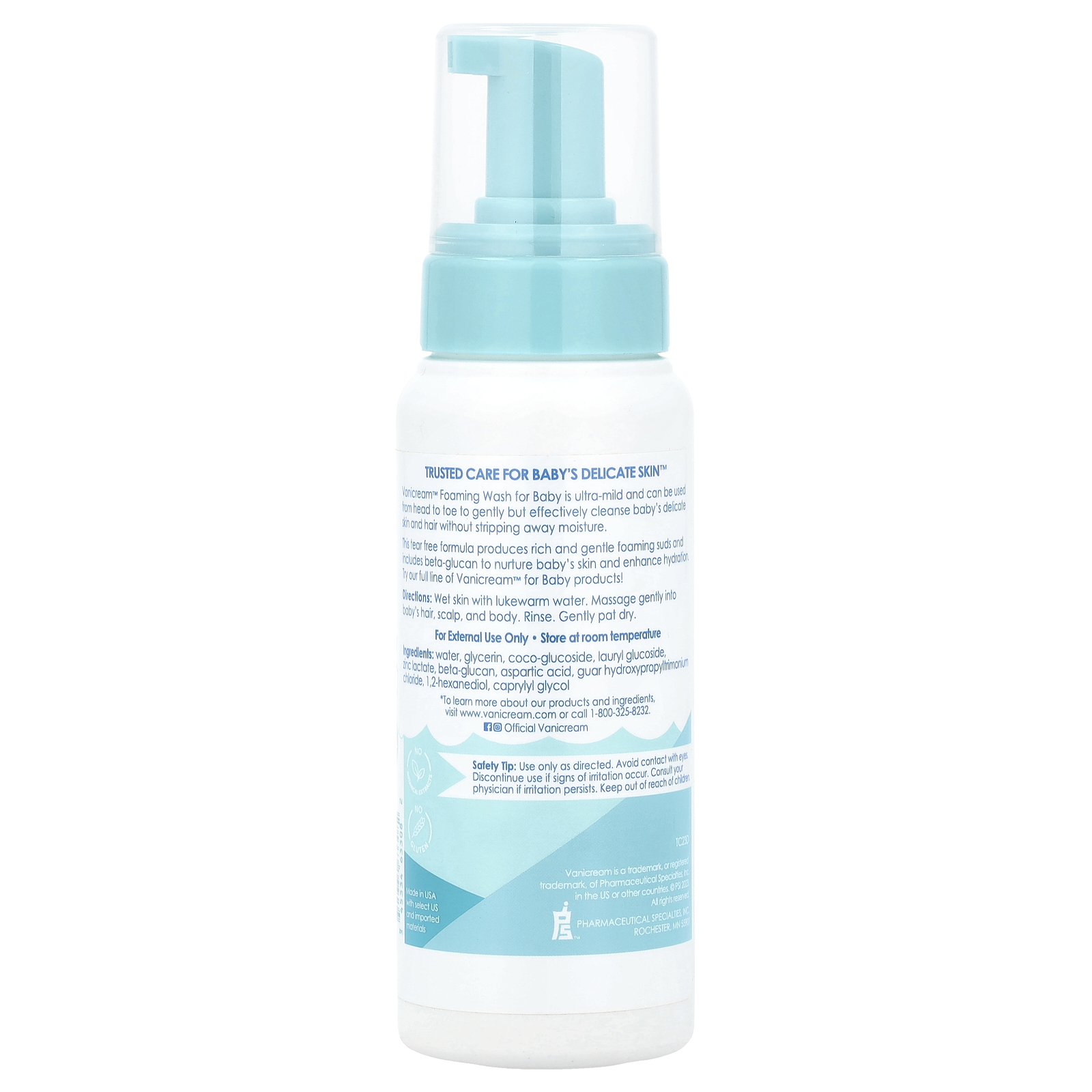 Vanicream Foaming Wash for Baby photo 6