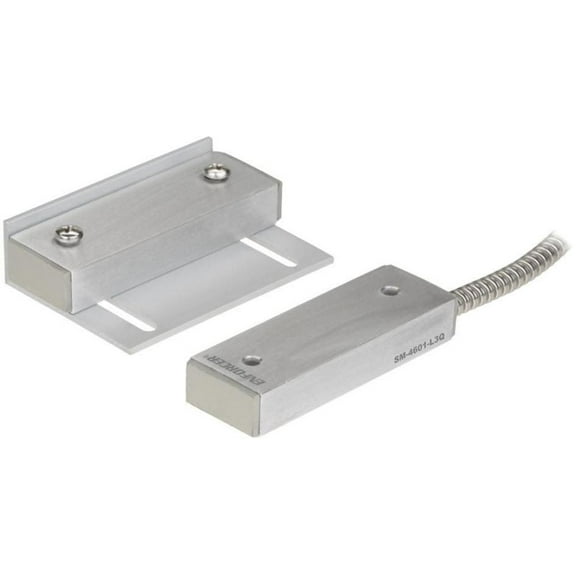 Seco-Larm SM-4601-L3Q Industrial Wide-Gap Magnetic Contact Switches, 3" Operation Gap NO/NC, Open/Closed Loop (3 Wires)