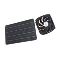 thumbnail image 1 of Solar Panel Fan Kit§solar Exhaust Fan§solar Vent Fan§solar Powered Fan Kit§solar Window Fan§solar Fan Solar Panel Fan Kit 15W 12V Exhaust Fan With 4.9ft Cable Window Vent Fan, 1 of 8