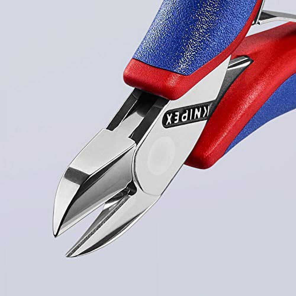 Knipex Diagonal Cutting Plier,4-1/2" L 77 02 115