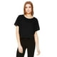 Bella T-shirt à Manches Courtes pour Femme + Toile - Noir - Grand – image 1 sur 5