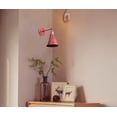 thumbnail image 5 of FSLiving Battery Opertaed Wall Sconce Wireless Remote Control Lamp Rechargeable Stepless Dimming LED Bulb Retro Design Rust Metal Wall Light Fixture Nightstand Lamp for Reading Stairways - Set of 2, 5 of 7
