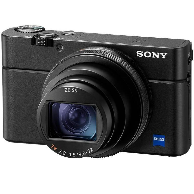 Sony RX100 VII Camera with 3x Battery, 64GB Card, Case & Software