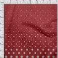 thumbnail image 4 of oneOone Cotton Jersey Maroon Fabric Polka Dot Fabric For Sewing Printed Craft Fabric By The Yard 58 Inch Wide, 4 of 4