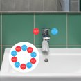 thumbnail image 2 of 20pcs Self-adhesive Hot And Cold Water Sign Sticker Hotel Restroom Hot And Cold Label Acrylic Decal, 2 of 5